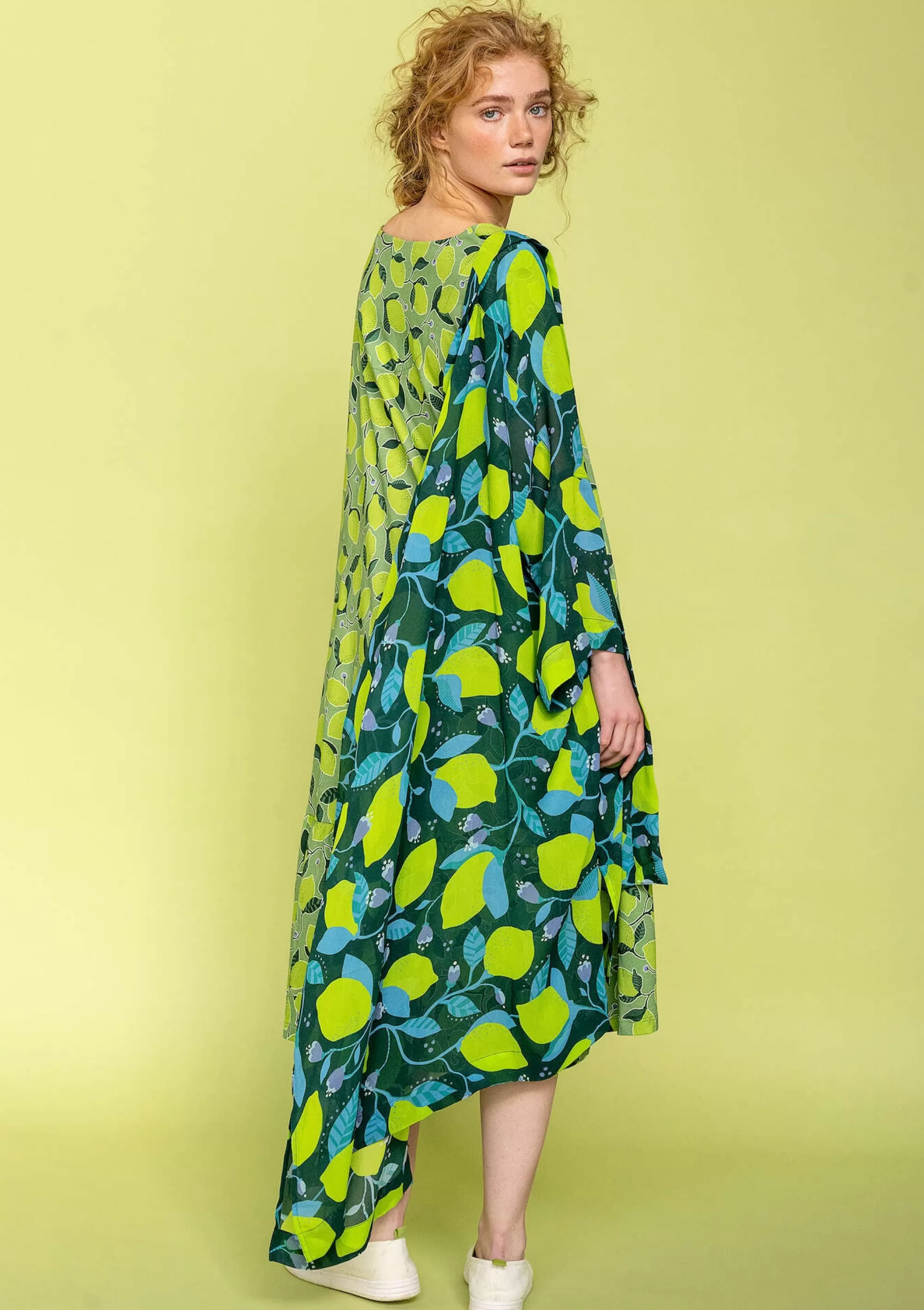 Kleider | Öko-Baumwolle^Gudrun Sjödén Jerseykleid Luisa Aus Bio-Baumwolle dunkelzikade